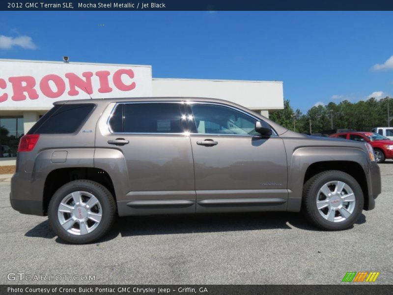 Mocha Steel Metallic / Jet Black 2012 GMC Terrain SLE