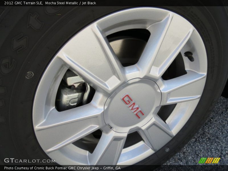 Mocha Steel Metallic / Jet Black 2012 GMC Terrain SLE