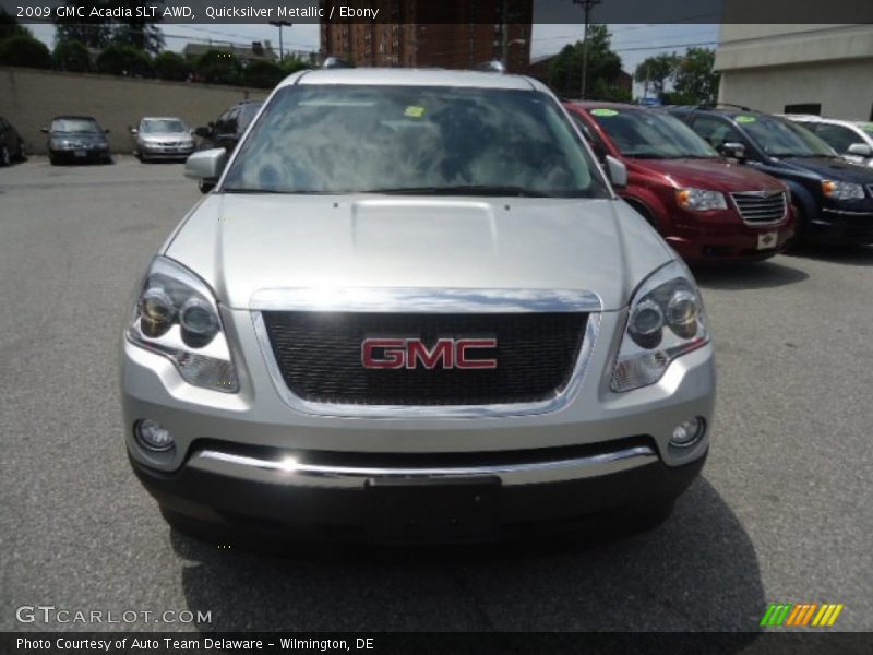 Quicksilver Metallic / Ebony 2009 GMC Acadia SLT AWD