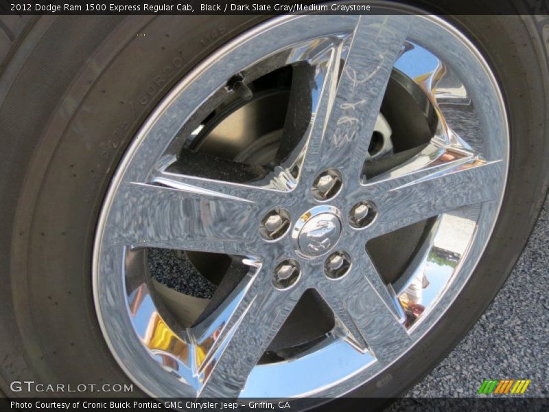 Black / Dark Slate Gray/Medium Graystone 2012 Dodge Ram 1500 Express Regular Cab