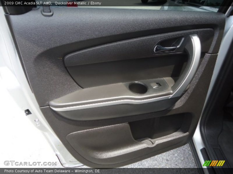 Quicksilver Metallic / Ebony 2009 GMC Acadia SLT AWD