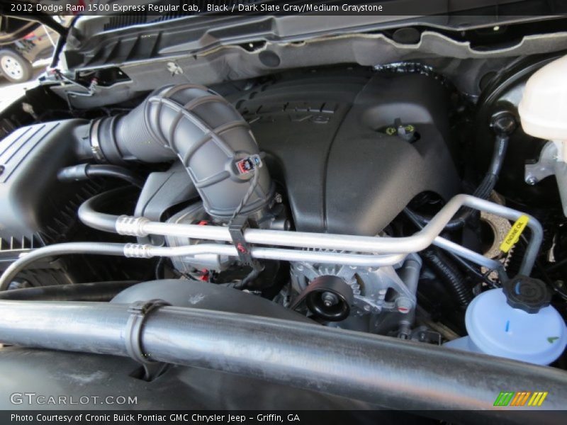 Black / Dark Slate Gray/Medium Graystone 2012 Dodge Ram 1500 Express Regular Cab