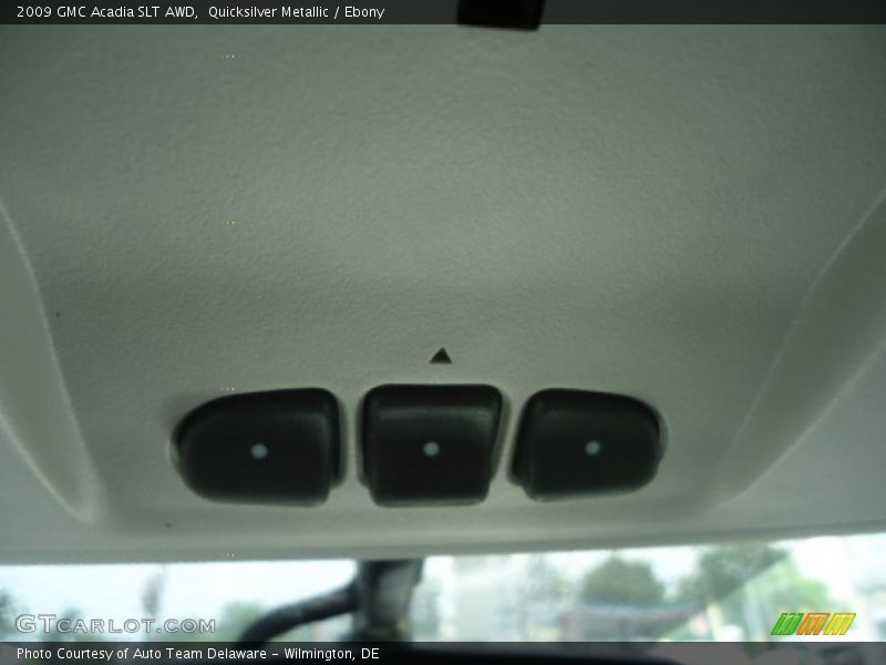 Quicksilver Metallic / Ebony 2009 GMC Acadia SLT AWD
