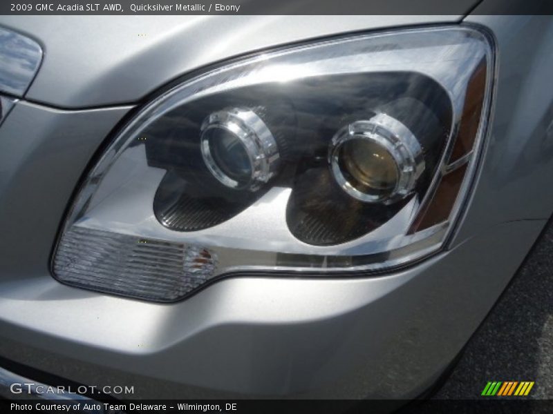 Quicksilver Metallic / Ebony 2009 GMC Acadia SLT AWD