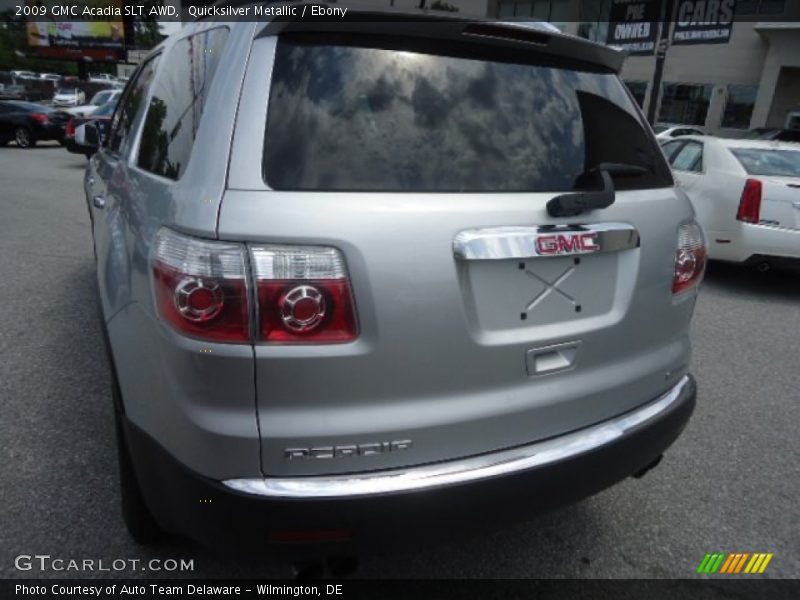 Quicksilver Metallic / Ebony 2009 GMC Acadia SLT AWD