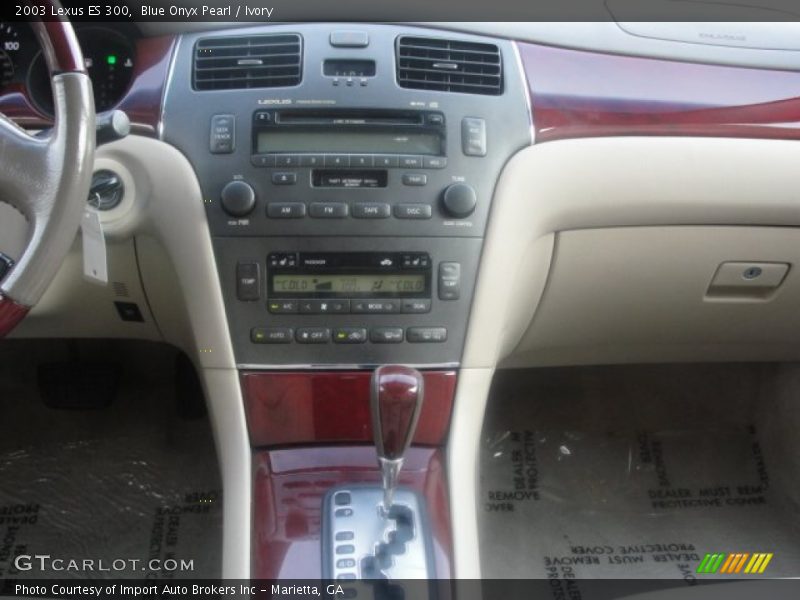 Blue Onyx Pearl / Ivory 2003 Lexus ES 300