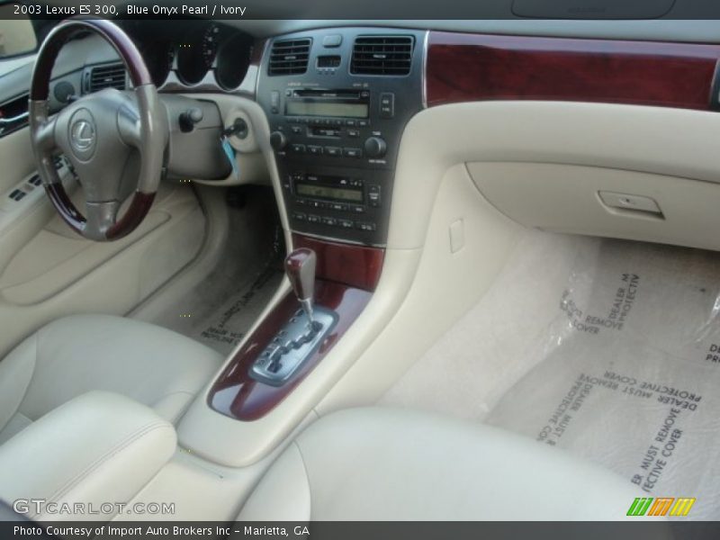 Blue Onyx Pearl / Ivory 2003 Lexus ES 300