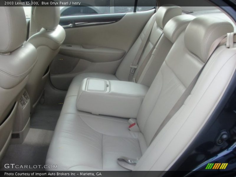 Blue Onyx Pearl / Ivory 2003 Lexus ES 300
