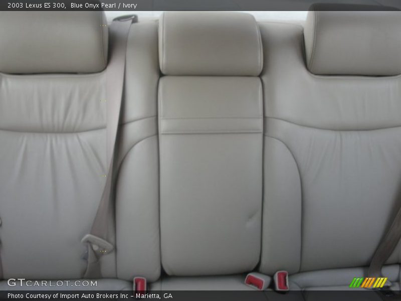 Blue Onyx Pearl / Ivory 2003 Lexus ES 300