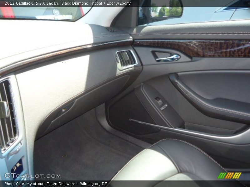 Black Diamond Tricoat / Ebony/Ebony 2012 Cadillac CTS 3.0 Sedan