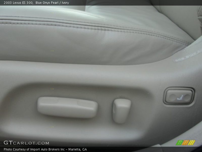 Blue Onyx Pearl / Ivory 2003 Lexus ES 300