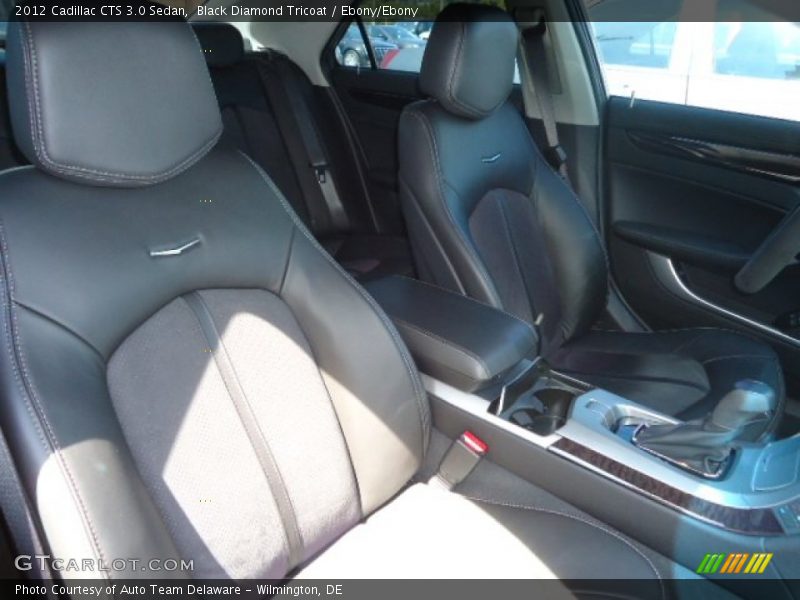 Black Diamond Tricoat / Ebony/Ebony 2012 Cadillac CTS 3.0 Sedan