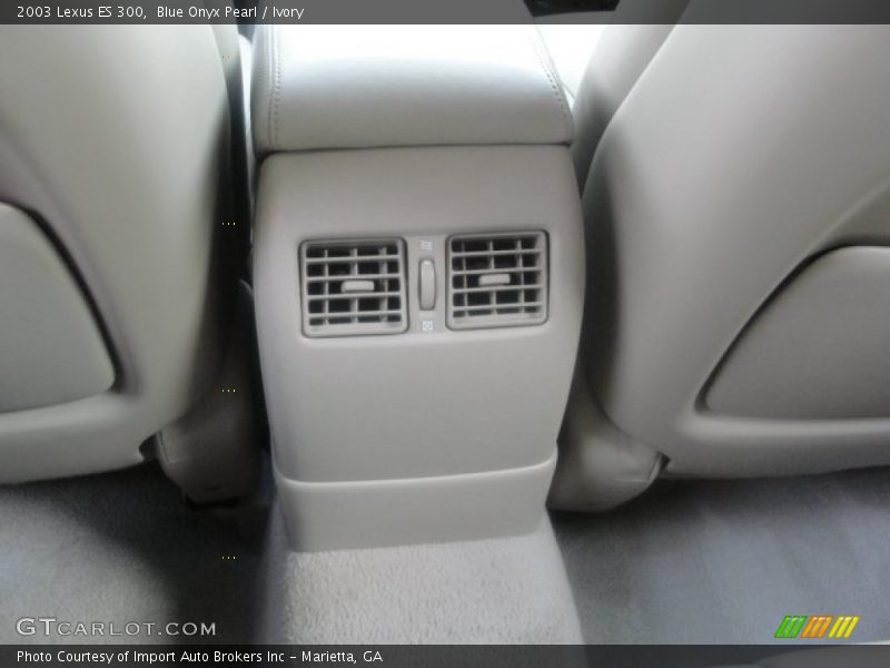 Blue Onyx Pearl / Ivory 2003 Lexus ES 300