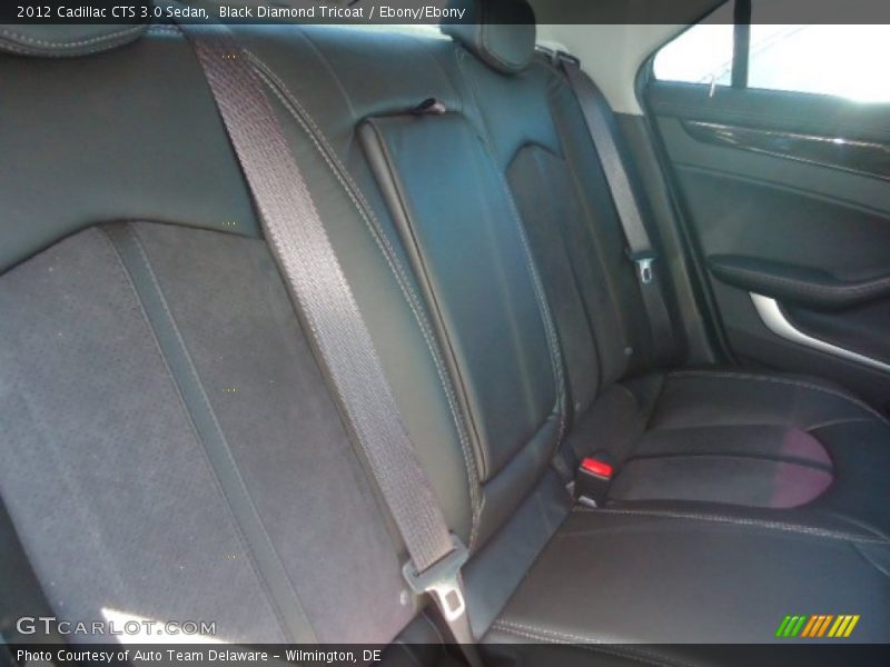 Black Diamond Tricoat / Ebony/Ebony 2012 Cadillac CTS 3.0 Sedan