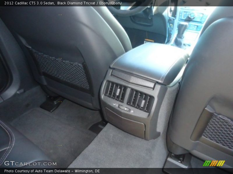 Black Diamond Tricoat / Ebony/Ebony 2012 Cadillac CTS 3.0 Sedan