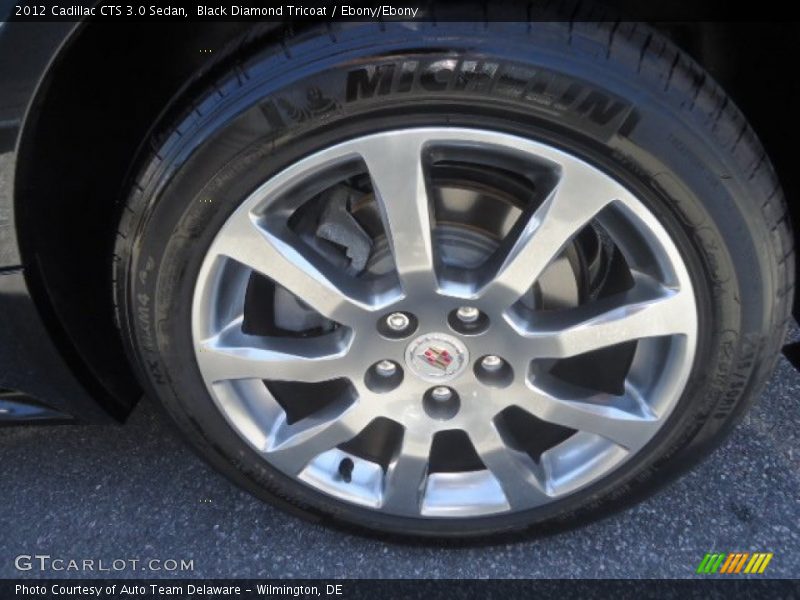 Black Diamond Tricoat / Ebony/Ebony 2012 Cadillac CTS 3.0 Sedan