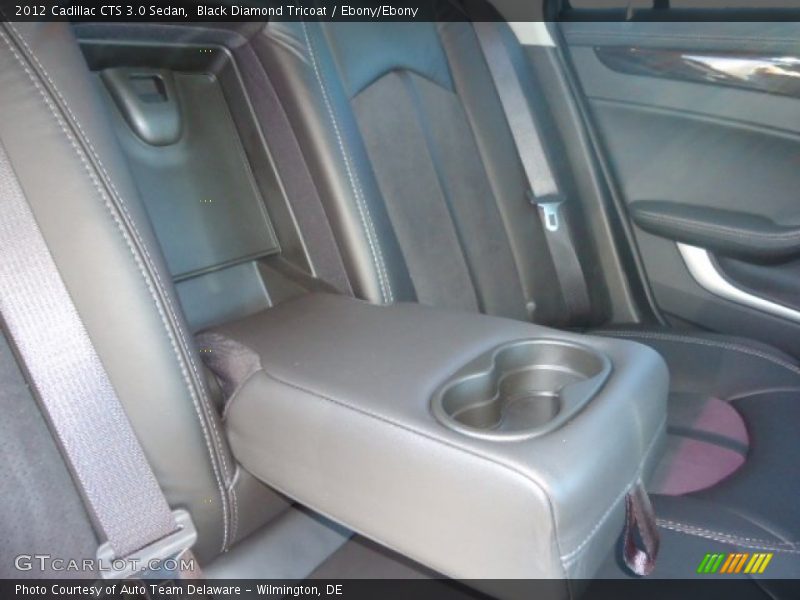 Black Diamond Tricoat / Ebony/Ebony 2012 Cadillac CTS 3.0 Sedan