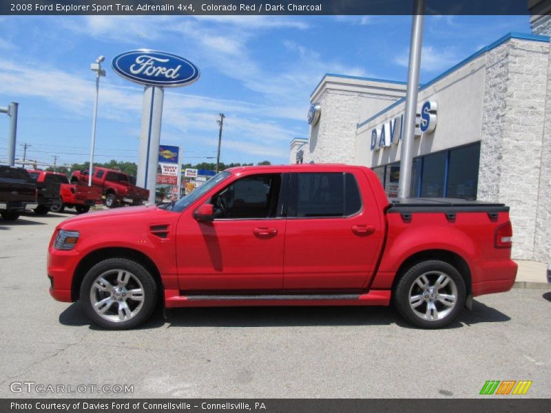  2008 Explorer Sport Trac Adrenalin 4x4 Colorado Red