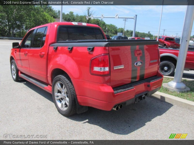 Colorado Red / Dark Charcoal 2008 Ford Explorer Sport Trac Adrenalin 4x4
