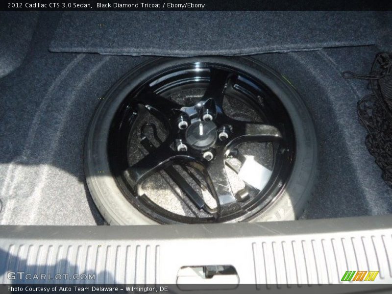 Black Diamond Tricoat / Ebony/Ebony 2012 Cadillac CTS 3.0 Sedan