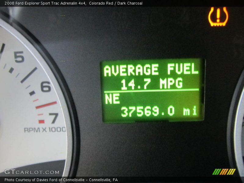 Colorado Red / Dark Charcoal 2008 Ford Explorer Sport Trac Adrenalin 4x4