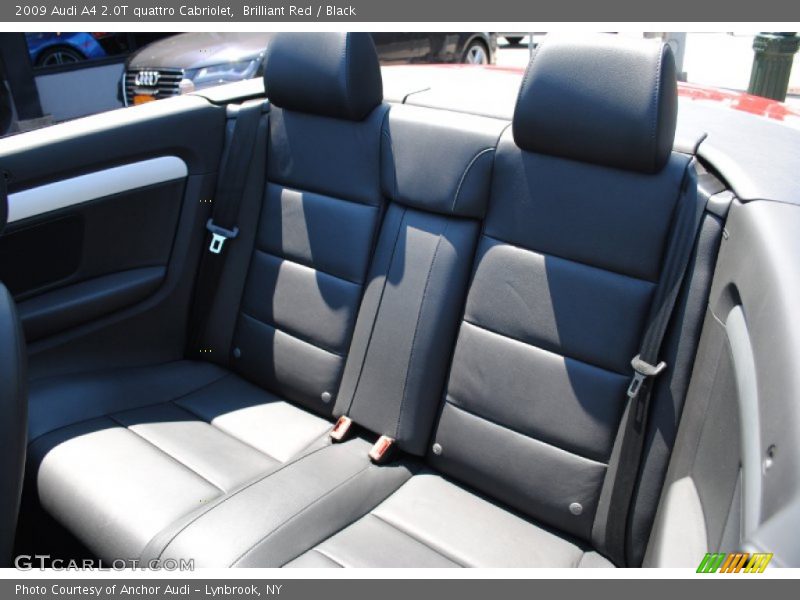 Brilliant Red / Black 2009 Audi A4 2.0T quattro Cabriolet