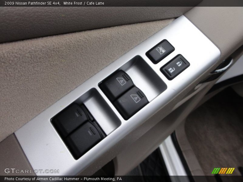 White Frost / Cafe Latte 2009 Nissan Pathfinder SE 4x4