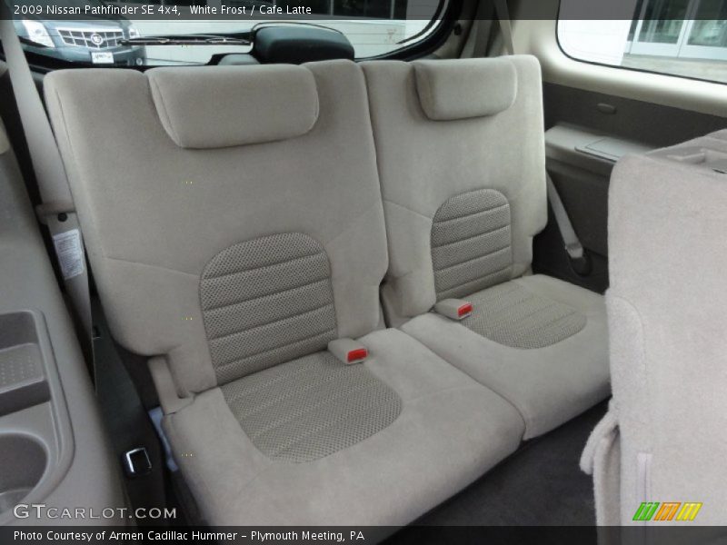 White Frost / Cafe Latte 2009 Nissan Pathfinder SE 4x4