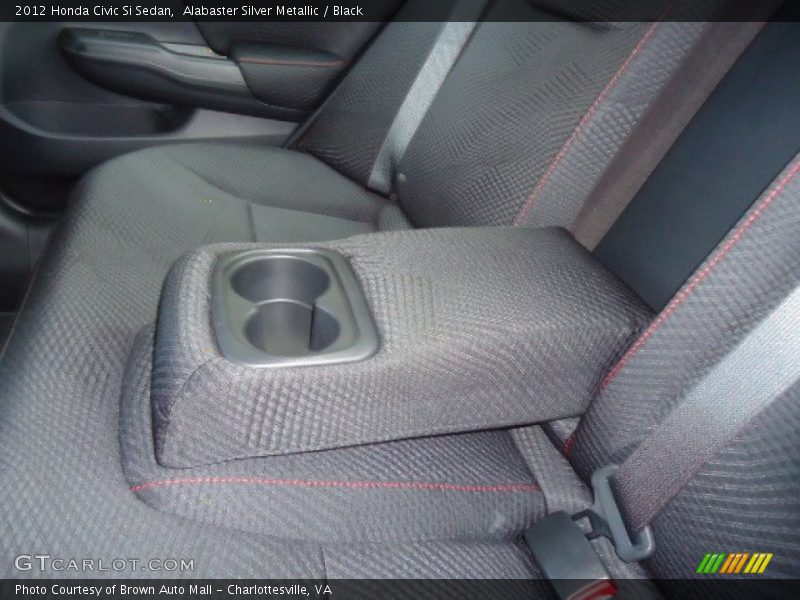 Alabaster Silver Metallic / Black 2012 Honda Civic Si Sedan