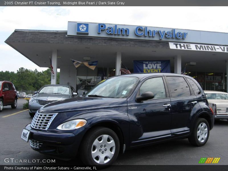 Midnight Blue Pearl / Dark Slate Gray 2005 Chrysler PT Cruiser Touring