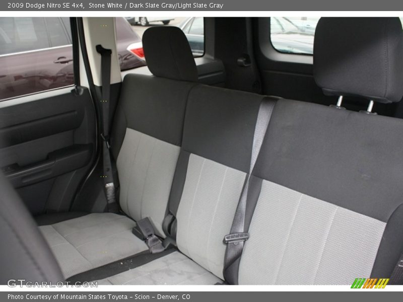 Stone White / Dark Slate Gray/Light Slate Gray 2009 Dodge Nitro SE 4x4