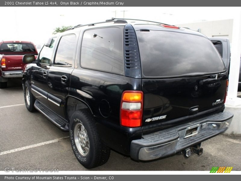 Onyx Black / Graphite/Medium Gray 2001 Chevrolet Tahoe LS 4x4
