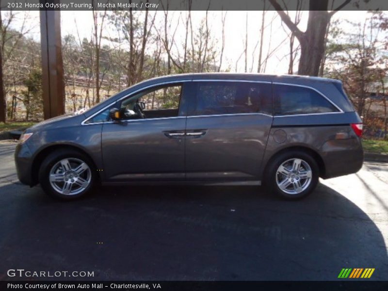 Mocha Metallic / Gray 2012 Honda Odyssey Touring