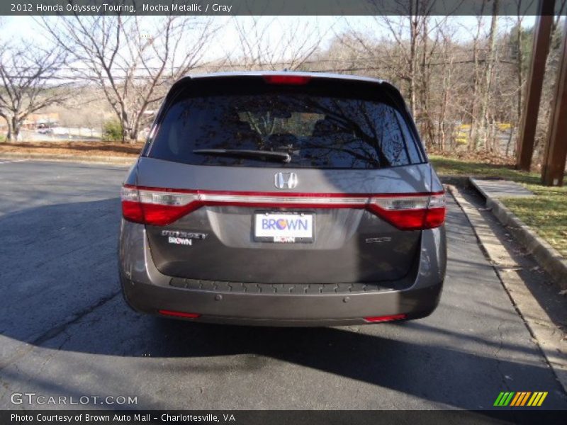 Mocha Metallic / Gray 2012 Honda Odyssey Touring