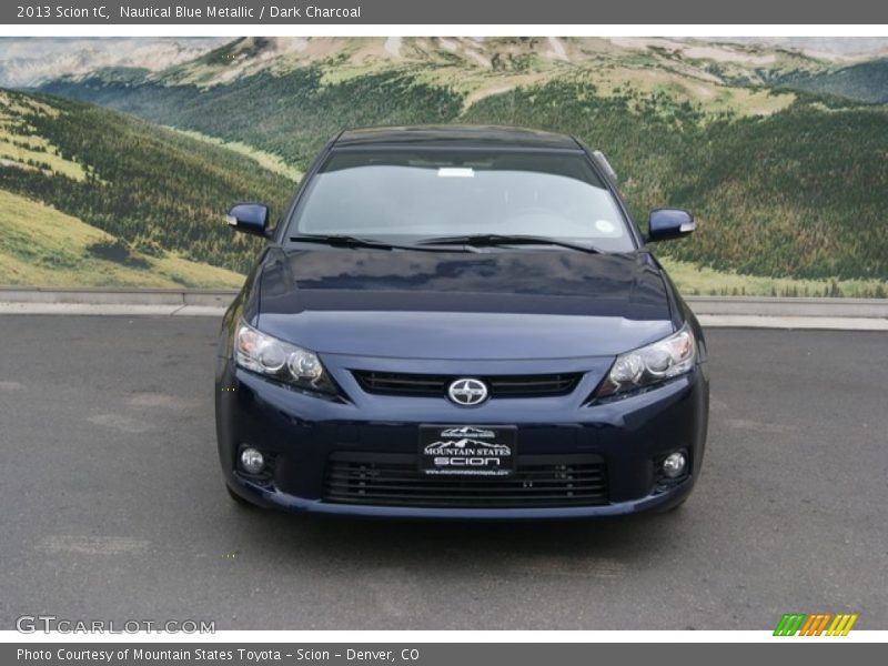 Nautical Blue Metallic / Dark Charcoal 2013 Scion tC