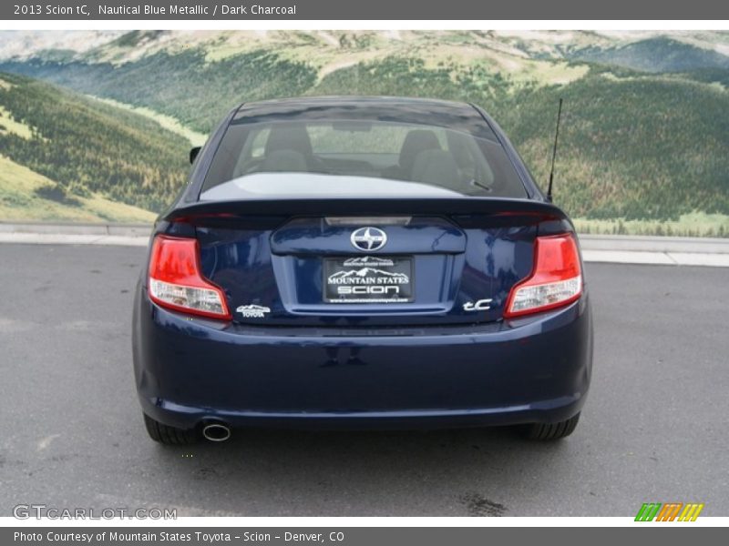 Nautical Blue Metallic / Dark Charcoal 2013 Scion tC