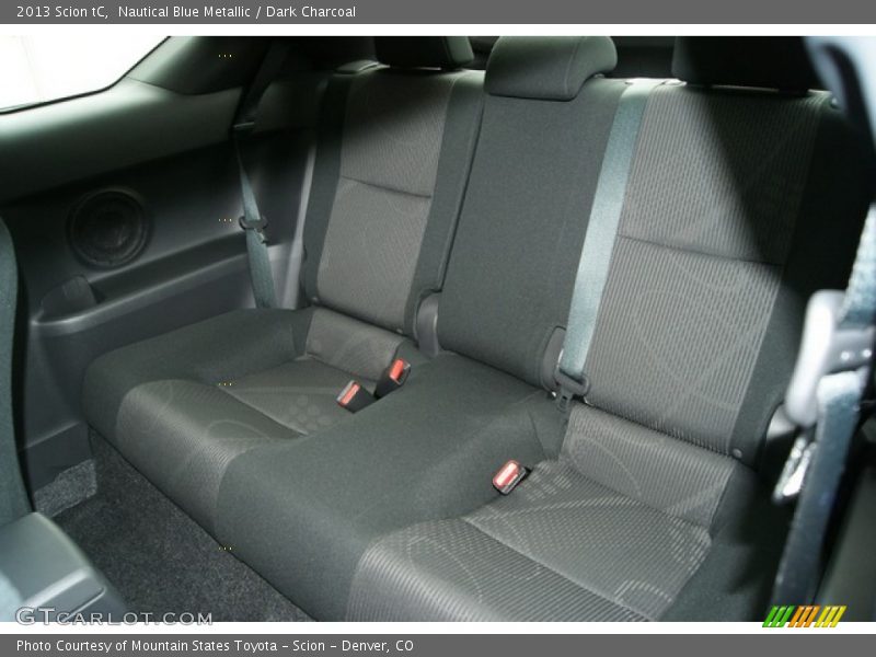 Rear Seat of 2013 tC 