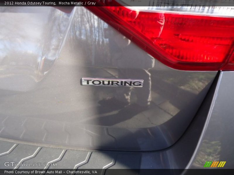 Mocha Metallic / Gray 2012 Honda Odyssey Touring