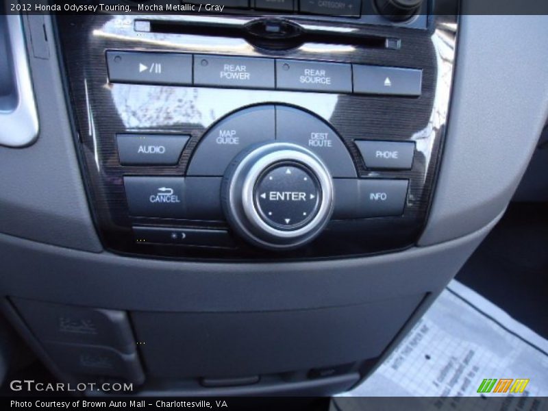 Mocha Metallic / Gray 2012 Honda Odyssey Touring