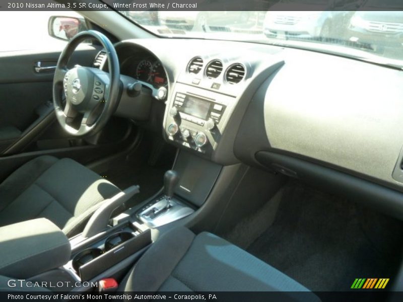 Winter Frost White / Charcoal 2010 Nissan Altima 3.5 SR Coupe