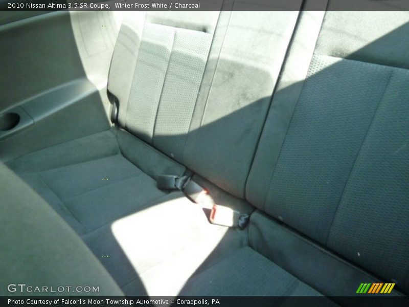 Winter Frost White / Charcoal 2010 Nissan Altima 3.5 SR Coupe