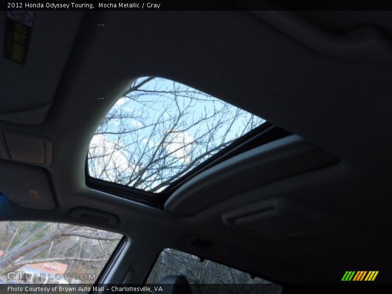 Mocha Metallic / Gray 2012 Honda Odyssey Touring