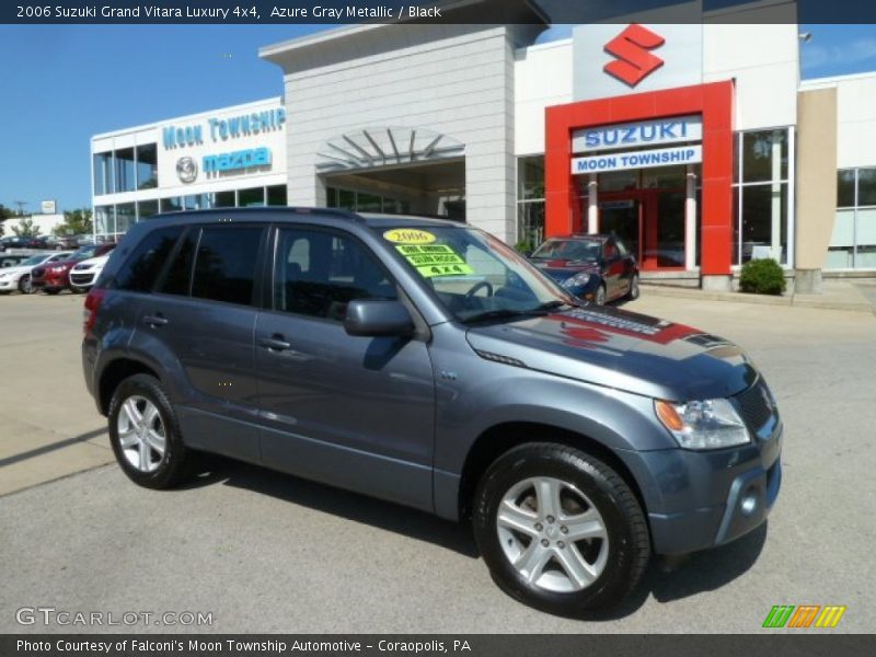 Azure Gray Metallic / Black 2006 Suzuki Grand Vitara Luxury 4x4