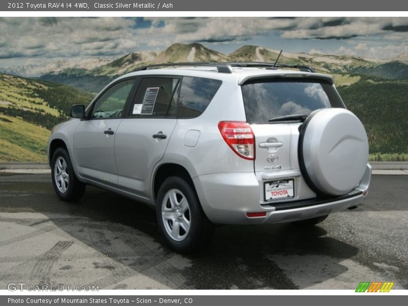 Classic Silver Metallic / Ash 2012 Toyota RAV4 I4 4WD