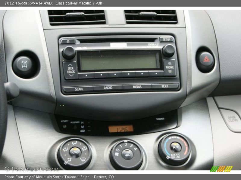Classic Silver Metallic / Ash 2012 Toyota RAV4 I4 4WD