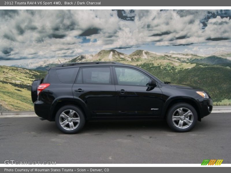 Black / Dark Charcoal 2012 Toyota RAV4 V6 Sport 4WD