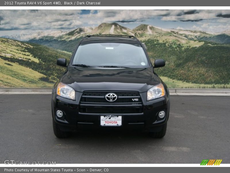 Black / Dark Charcoal 2012 Toyota RAV4 V6 Sport 4WD