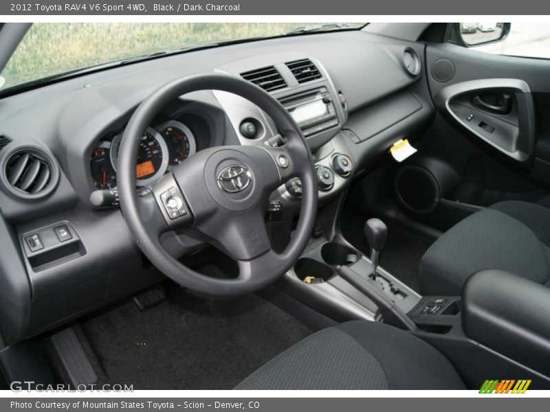 Black / Dark Charcoal 2012 Toyota RAV4 V6 Sport 4WD