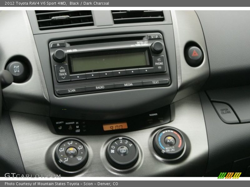 Black / Dark Charcoal 2012 Toyota RAV4 V6 Sport 4WD