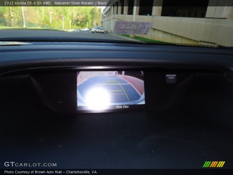 Alabaster Silver Metallic / Black 2012 Honda CR-V EX 4WD